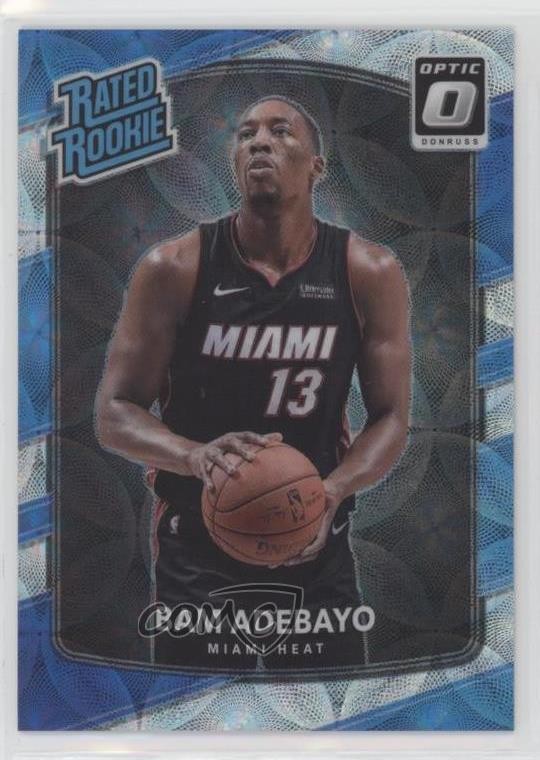 2017 Donruss Optic Rated Rookie Premium Box Set Prizm /249 Bam Adebayo #187 0c6