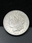 1880-S Morgan Silver Dollar Uncirculated 90% US Coin D10