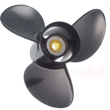 ALUMINUM PROPELLER FITS NISSAN/TOHATSU 2 STROKE 14 SPLINE 18 1985 - 1997