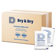 10 gram 500 Pack "Dry Dry" Silica Gel Desiccant Packets Reusable -FDA Compliant