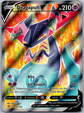 Dragapult V (Full Art) Ultra Rare SWSH02: Rebel Clash Holo 183/192 LP on eBay