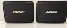 Bose Speaker System Set Model: 111AD, 45W RMS , 150W MAX , 6 ohm Black, Compact