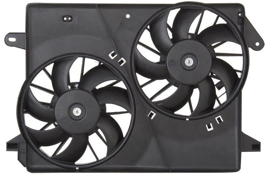 Nuevo conjunto de ventilador condensador radiador para Chrysler 300 2005-2009 Foto 4 de 4