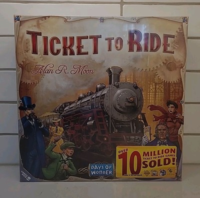 Days of Wonder Ticket To Ride by Alan R. Moon Train Adventure Board Game (GSHF3)