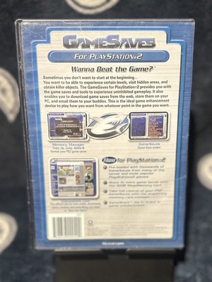 MADCATZ GameShark GameSaves (Playstation 2 PS2, 2003) No Manual Tested