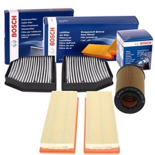 BOSCH POLLEN- LUFT- &Ouml;L-FILTER PAKET passend f&uuml;r Mercedes SL R230