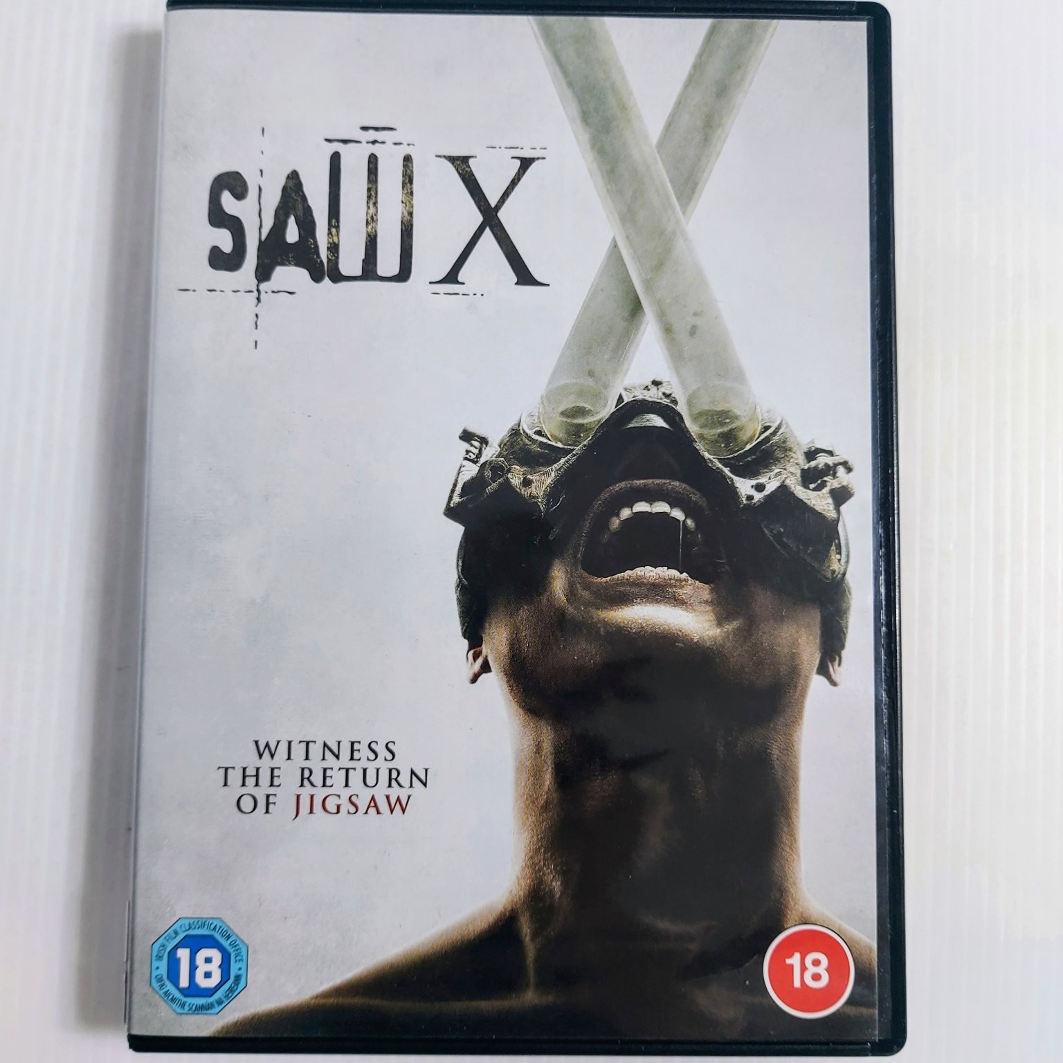 SAW X DVD 2023 Tobin Bell, Shawnee Smith, Kevin Greutert Horror Thriller