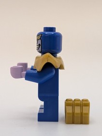 LEGO Marvel Thanos Minifigure SH0363 76072 Mighty Micros Retired + Gauntlet