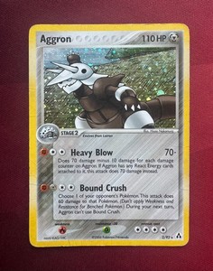 Aggron 2/92 EX Legend Maker Holo Rare