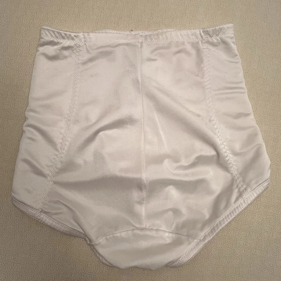 Faja braguita vintage Flexees blanca talla XL Foto 2 de 3