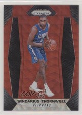 2017-18 Panini Prizm Ruby Wave Prizm Sindarius Thornwell #215 01pl