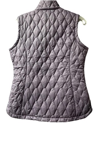 Free Country Women's Zippered Pockets Quilted Vest Fig Purple Size Small 4-6 - Picture 4 of 5