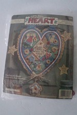 Dimensions Patchwork Heart Applique Wall Hanging Kit