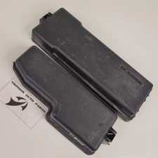 2001-2003 Toyota Sequoia Under Hood Fuse Relay Box Cover Lid Black Pair OEM