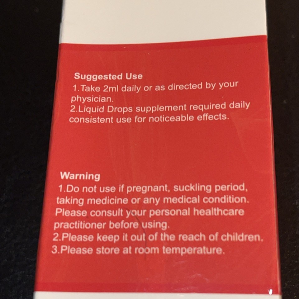 Cayenne Pepper Hawthorn Beet Root Turmeric Vitamin K2+D3 Drops New/exp ...