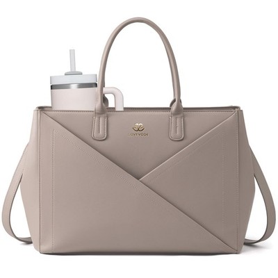 Bolsa De Mano Grande Para Laptop 15.6'' Bolso Para Mujer Con Soporte Para Tazas