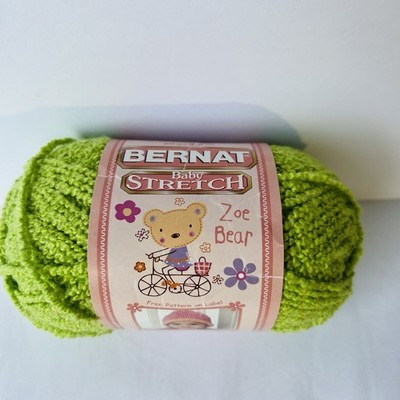 Bernat Yarn Baby Stretch Zoe Bear Jungle Jump 2.8 oz 173 yards DISCONTINUED