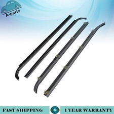 Inner Outer Felt Window Sweep Felts Seals For 87-96 Ford Truck F150 F250 F350