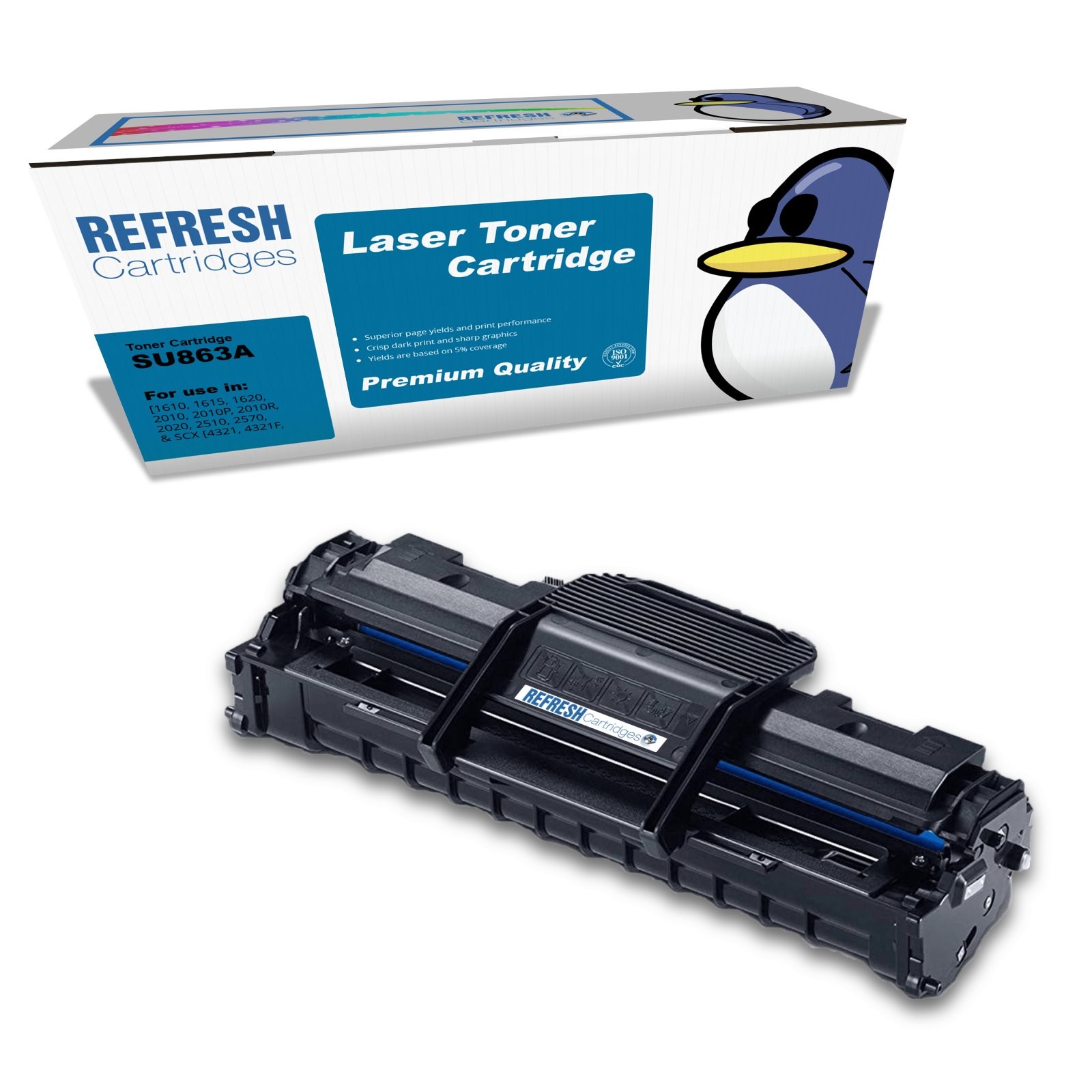 Refresh Cartridges Black MLT-D119S Toner Compatible With Samsung Printers