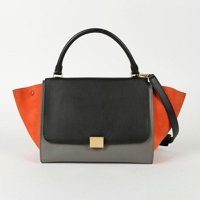 Celine Trapeztasche Tragetasche und Schulter 169543 86079661