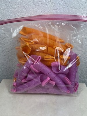 40pcs DIY Magic Hair Curlers Curl Spiral Ringlets Leverage Curlers Heatless