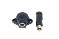 HELLA-Steckdose mit BOSCH-Stecker für Seitenwagenanschluss