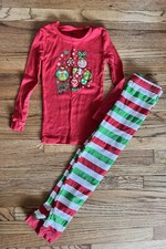 The Grinch Kids Pajamas Snug-Fit PJs Sz 7/8