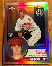 2018 Topps Chrome Shohei Ohtani 1983 RC Refractor Rookie #83T-6 Angels