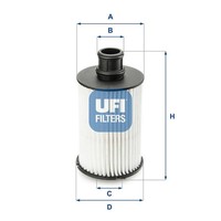 UFI ÖLfilter 25.073.02 FüR Jaguar Land Rover