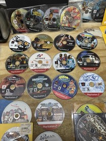 Lot of 50 PS2  Game Discs AS-IS Untested - READ!