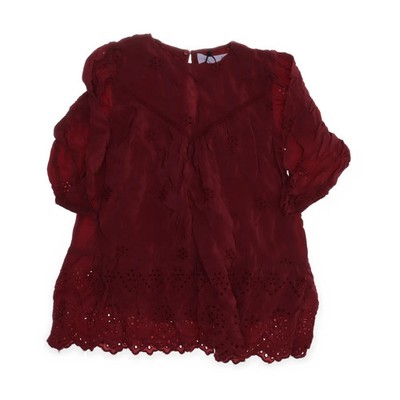 Zara, Kleid, Größe: 98, Rot, Polyester, Mädchen #ylE