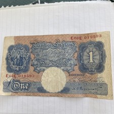 ~ 1948 GREAT BRITAIN - BANK OF ENGLAND - ONE £1 POUND - FREE US SHIPPING