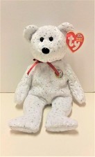 Ty Beanie Baby Decade 10 year anniversary White New