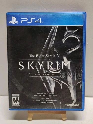 PS4 PlayStation 4 The Elder Scrolls 5 V: Skyrim - Special Edition Tested Working