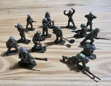 Lone Star Paratrooper Vintage Toy Soldiers x 14 1950's/60's, Harvey Series