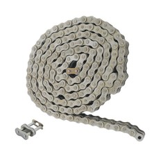 60-2 Double Strand Duplex Roller Chain 10 Feet with 2 Connecting Link