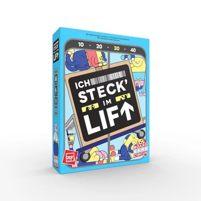 BOARD GAME CIRCUS Ich steck' im Lift - NEU & OVP - liefert die Pakete in der richtigen Etage ab!