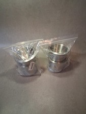 4pcs Drop-in Cup Holder304 Stainless Steel Automotive Cup Holders 2 Sizes