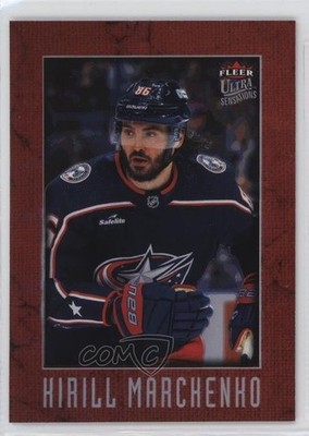 2024 Upper Deck Fleer Ultra Sensations Red 81/99 Kirill Marchenko #SN10OF30 0e2d