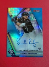 2019 Bowman's Best Brendan Rodgers RC Auto /150