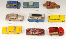 VINTAGE LOT MATCHBOX LESNEY & OTHERS 1950’s 1960'S  CARS TRUCKS SOME RARE