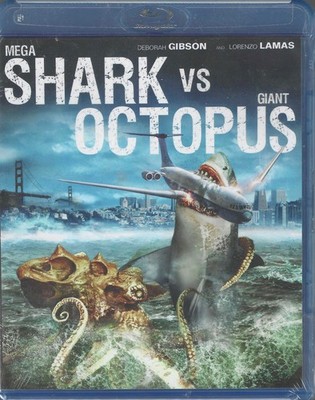 DVD Mega Shark vs. Giant Octopus 2010 Blue-Ray Disc Unopened