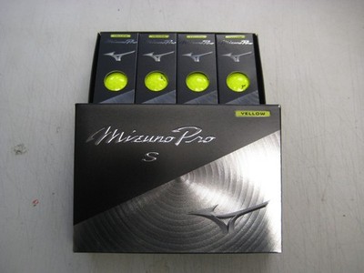 2 dozen BRAND NEW 2025 Mizuno Pro S   mens Yellow  golf balls