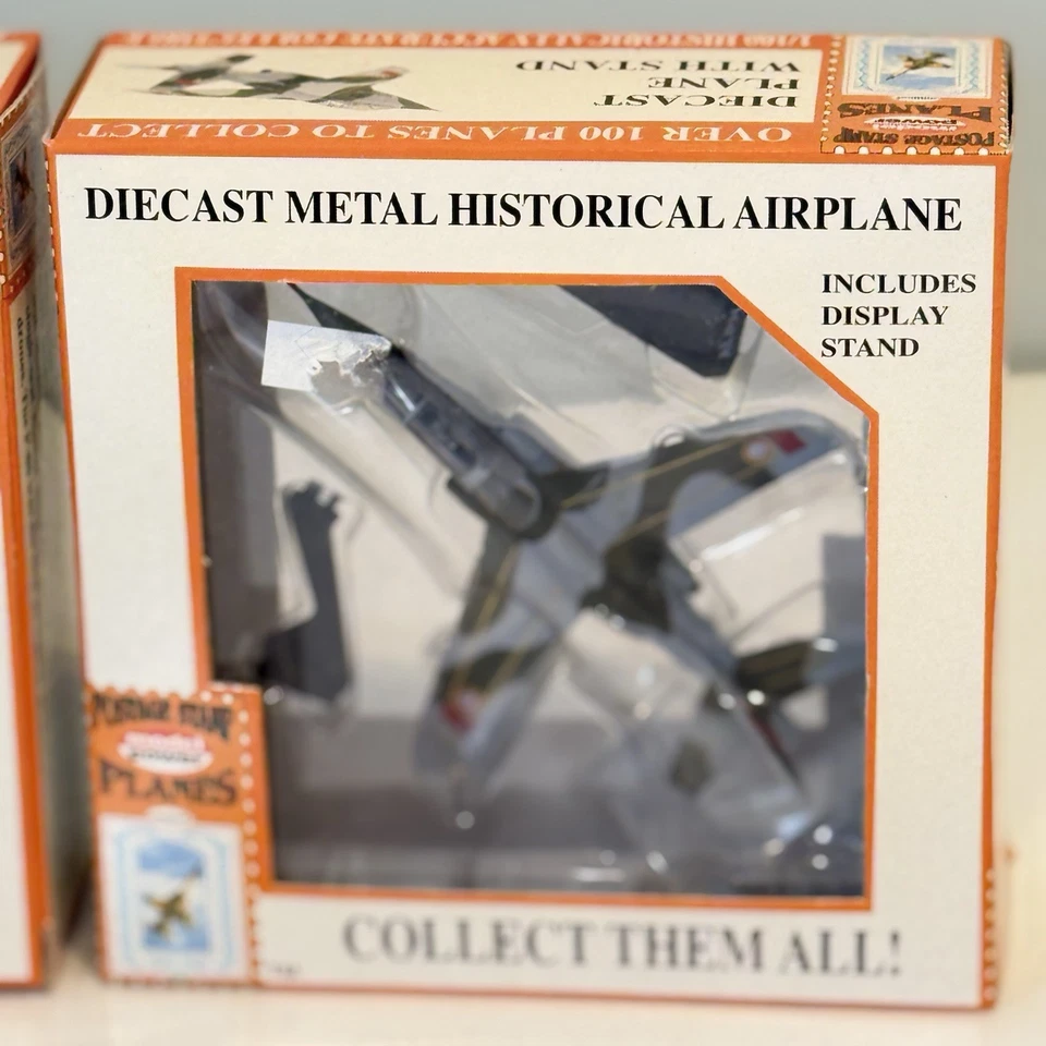 Model Power Postage Stamp Diecast Planes 5392 Lockheed P-80 & 5363 ALPHA JET (2) - Image 3 of 4