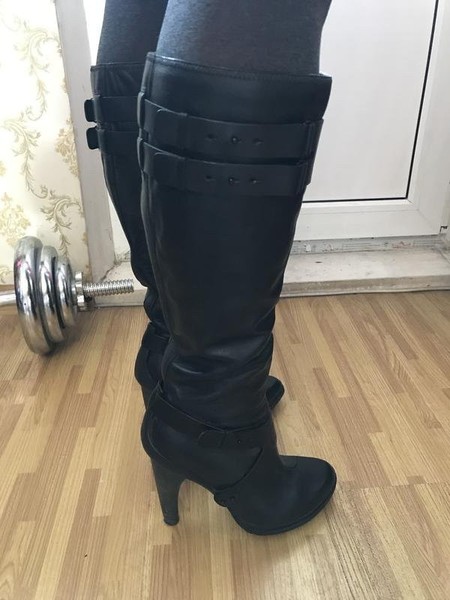 Women Ecco Boots Black 36 #3S1M
