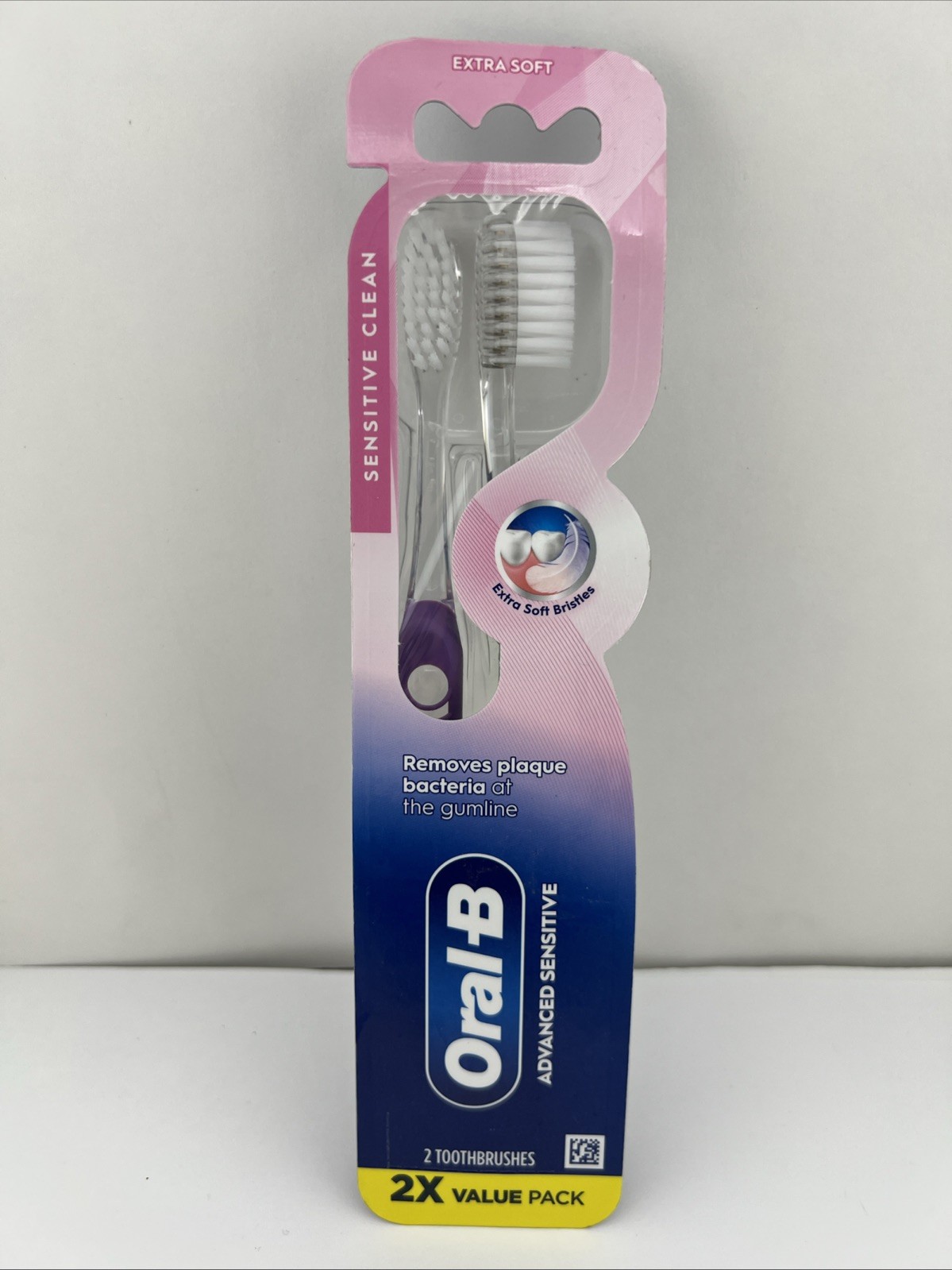 ORAL-B Advanced Sensitive Clean Toothbrush EXTRA SOFT Bristl
