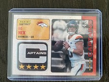 2024 Panini Instant Bo Nix ROOKIE CARD CAPTAINS 1/351 Denver Broncos #CAP-10 RC
