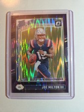 2024 Donruss Optic #255 Joe Milton III Purple Shock New England Patriots