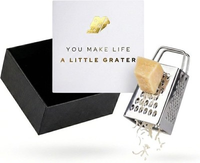 Mini Cheese Grater  Set - Funny Chef , Friends, Coworkers, or Foodies |  You