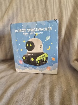 Robot Spacewalker Night Light Projector WH-E03 Rechargeable Stars & Sky